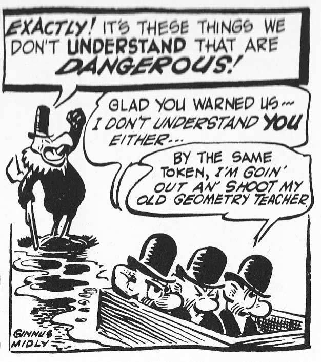 Ignorance cartoon from Pogo