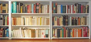 bookshelves